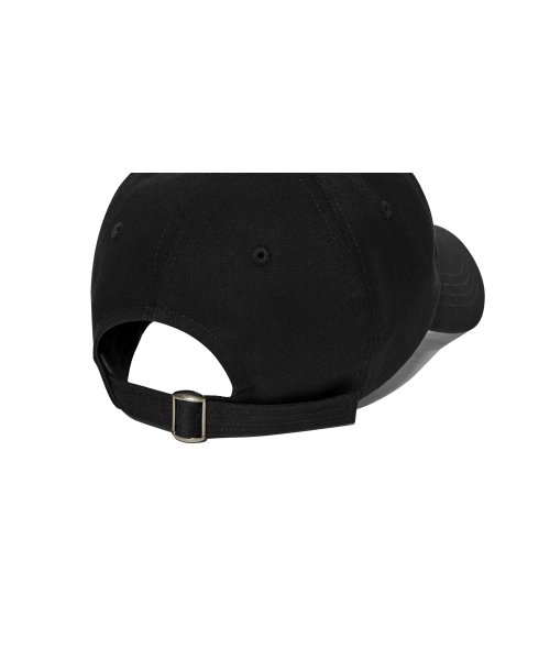 Deep signature logo ball cap - BLACK