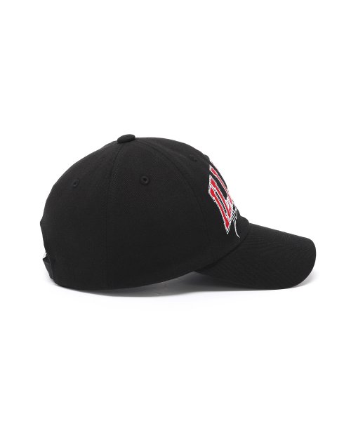 ARCH LOGO BALLCAP BLACKRED