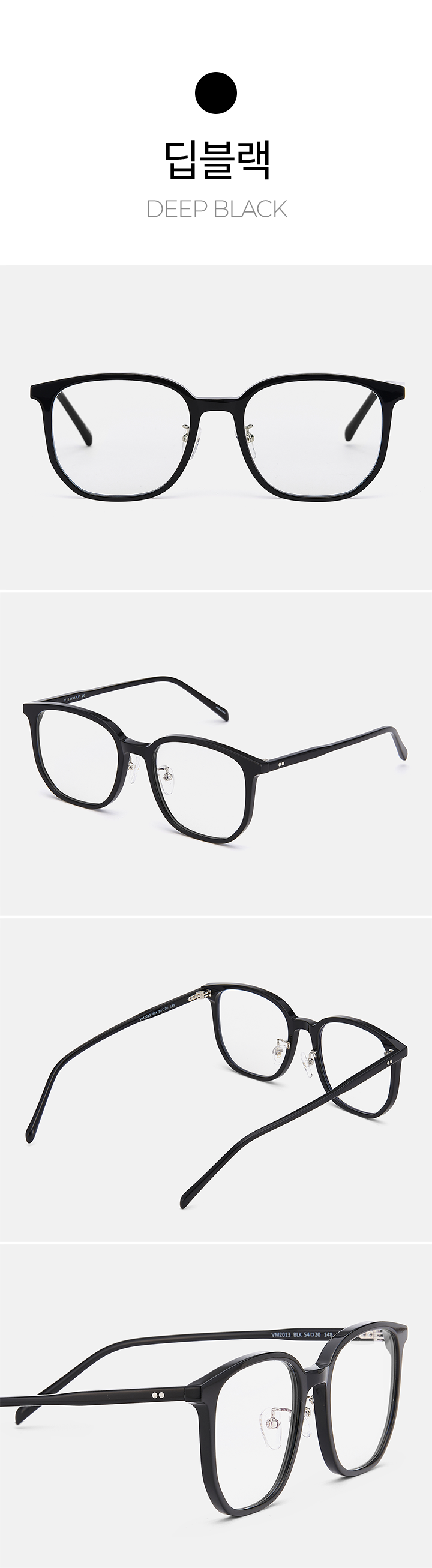 MUSINSA公式 | VIEWMAP CUBE_Oversize Acetate Frame