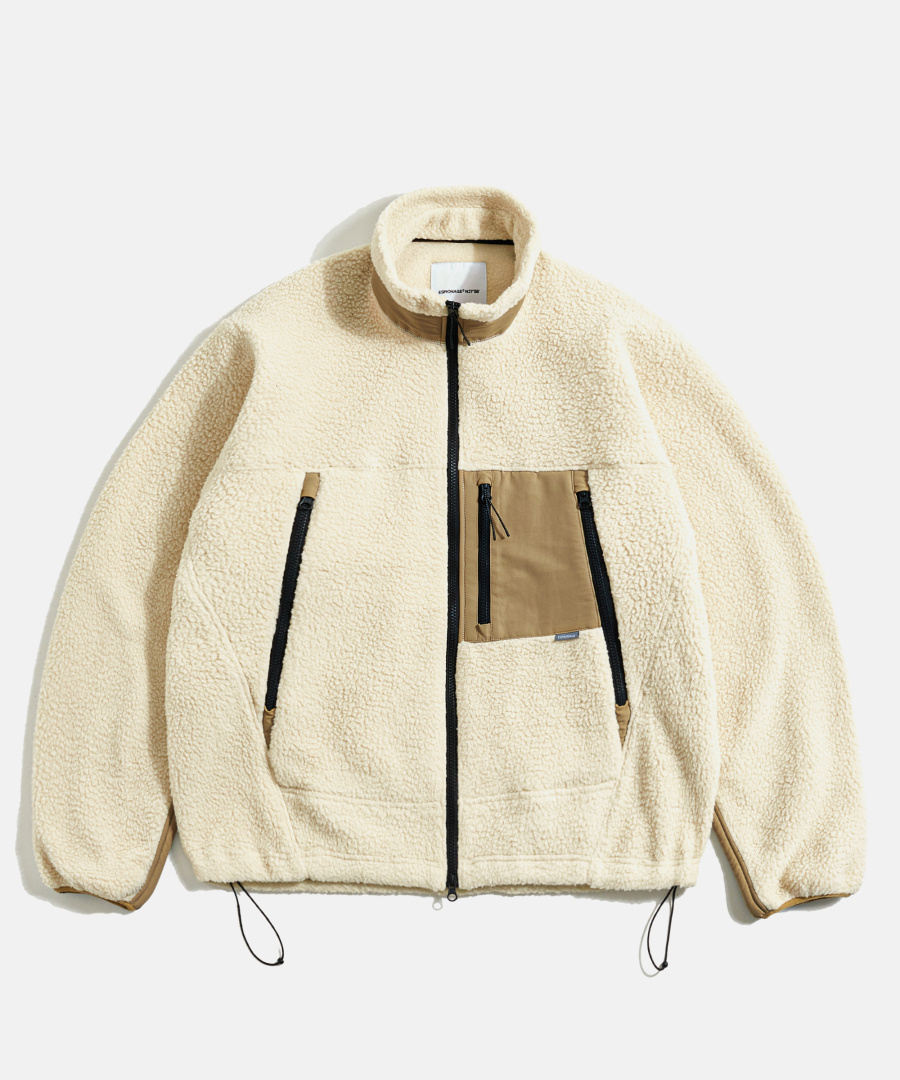 Hiker Fleece Jacket Ivory 상세 이미지 27