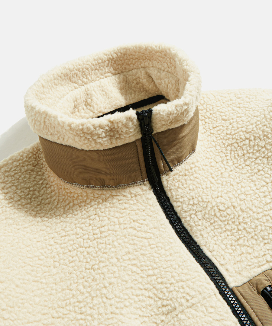 Hiker Fleece Jacket Ivory 상세 이미지 29
