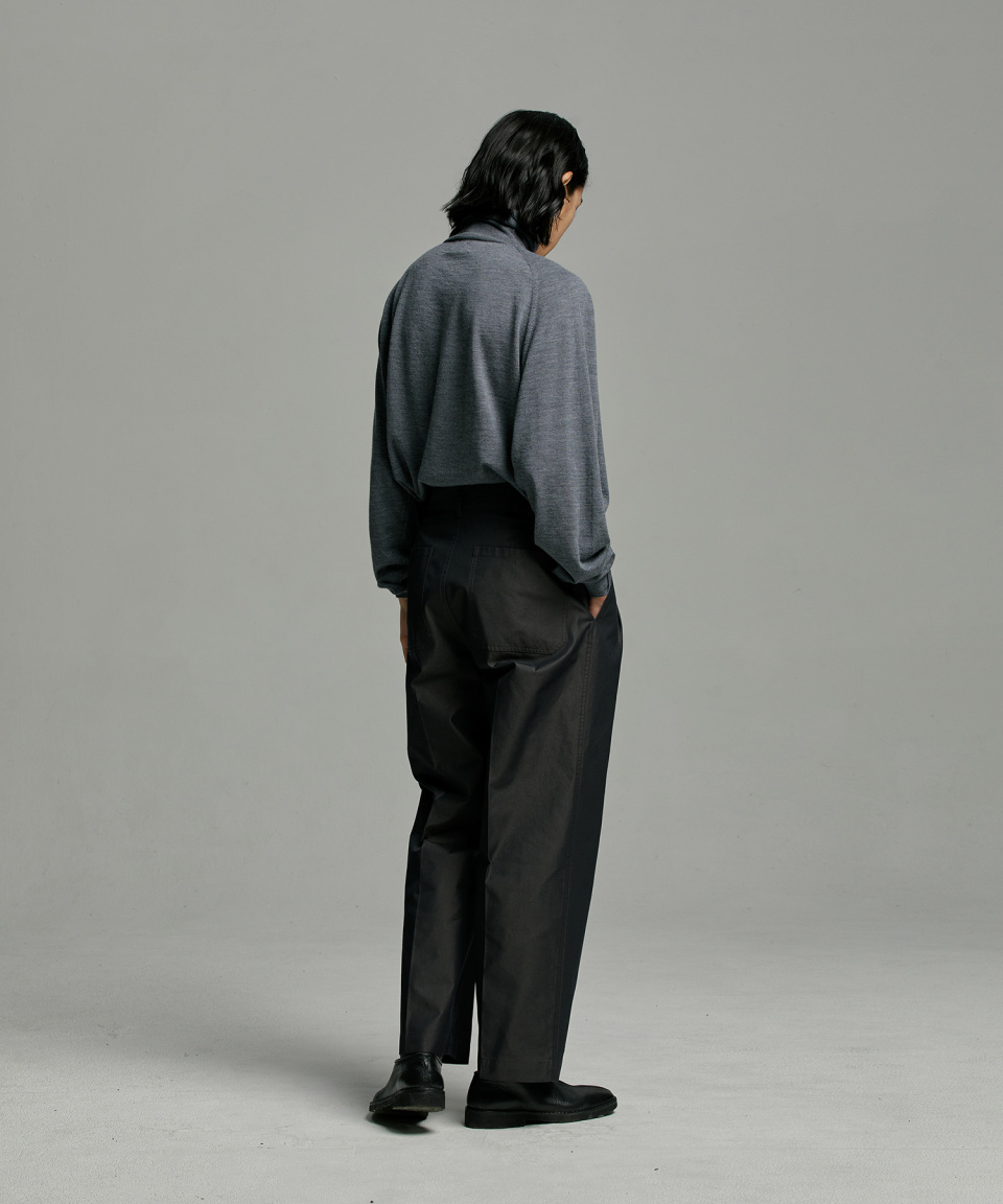 スーツ ANOTHER OFFICE / Santiago Slacks BLACK L MUSINSA | ANOTHER OFFICE [SS] Santiago Slacks Standard (Black)