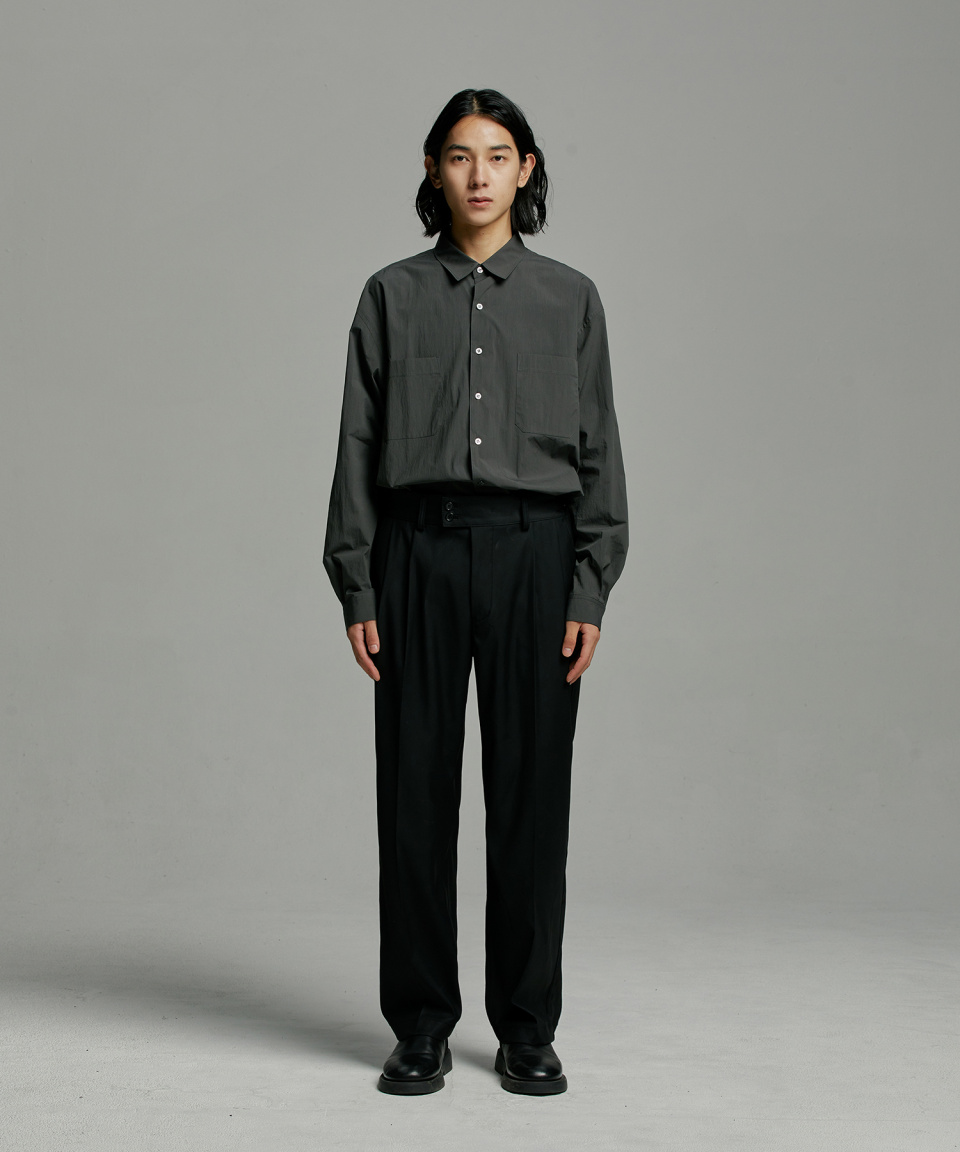 スーツ ANOTHER OFFICE / Santiago Slacks BLACK L MUSINSA | ANOTHER OFFICE Santiago Slacks Standard (Black)