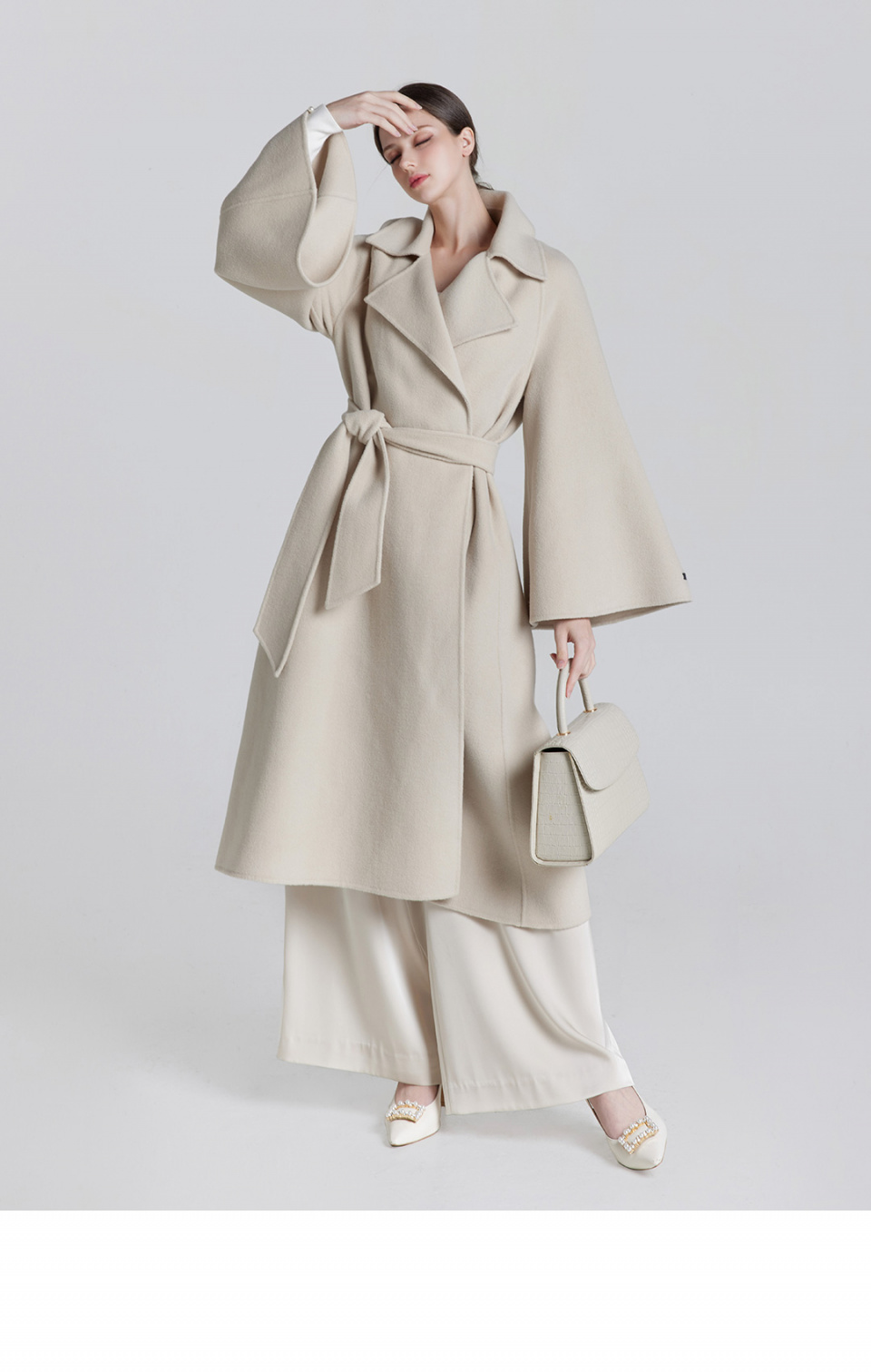 그레이스유(GRACE U) Serena Handmade Coat (Beige) - 사이즈 & 후기 | 무신사