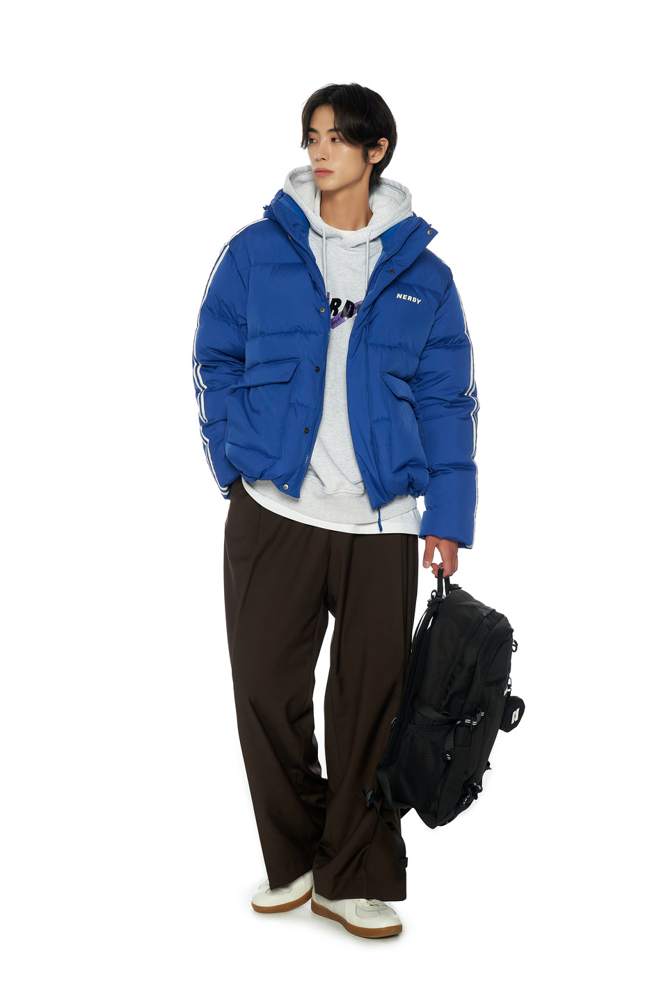 MUSINSA | NERDY NY Down Jacket Blue
