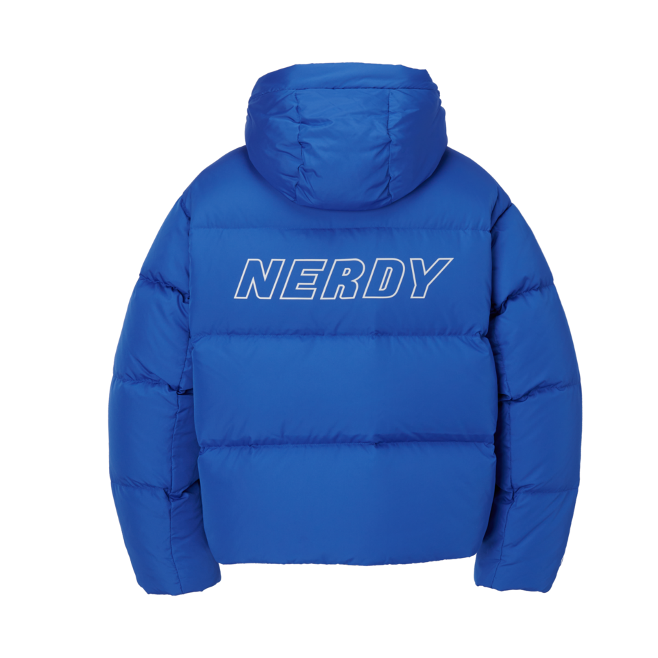 MUSINSA | NERDY NY Down Jacket Blue