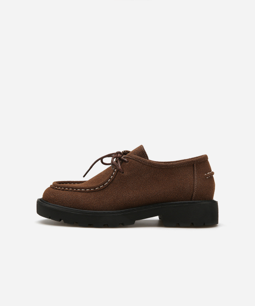 라운드 토 스티치 청키 로퍼 412239004/412315007 (3cm/2type)