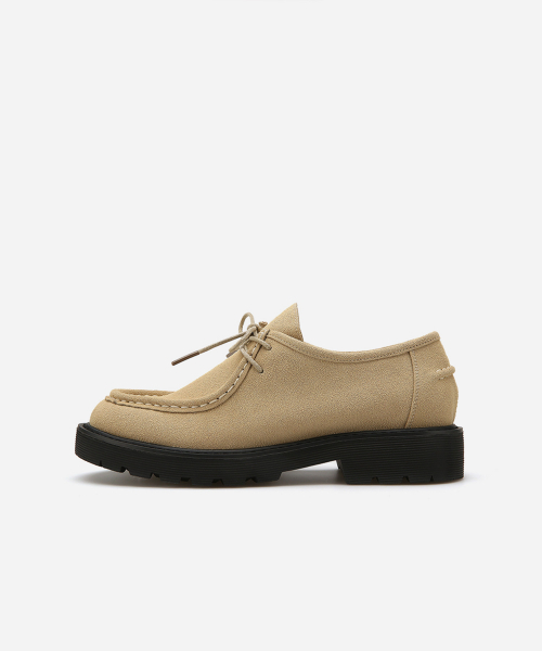 라운드 토 스티치 청키 로퍼 412239004/412315007 (3cm/2type)
