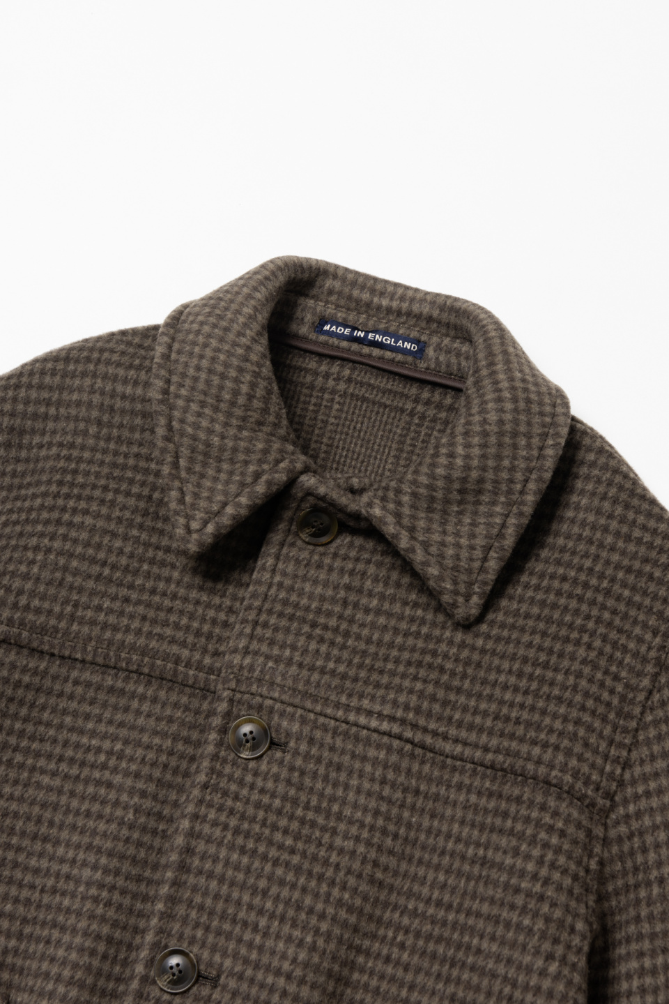 런던트레디션(LONDONTRADITION) Jackson Mens Short Jacket - Mushroom