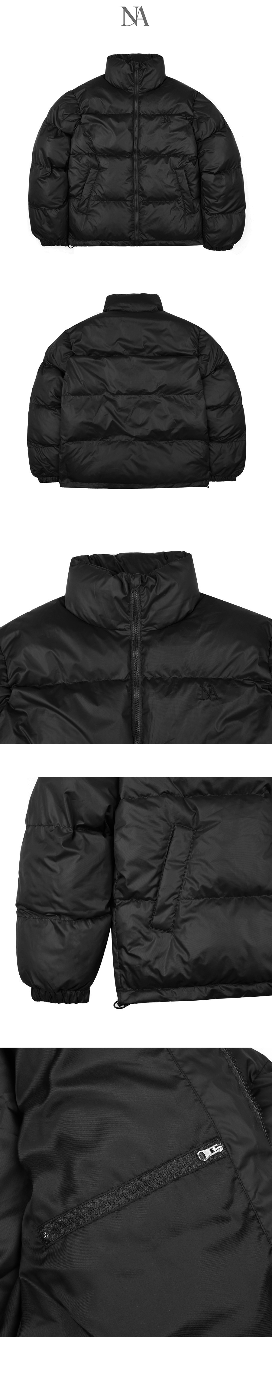【NOIAGO】NOI1067 LIGHTWEIGHT DOWN JACKET MUSINSA | NOIAGO NOI798 Modern Short Down Puffer jacket (Black)