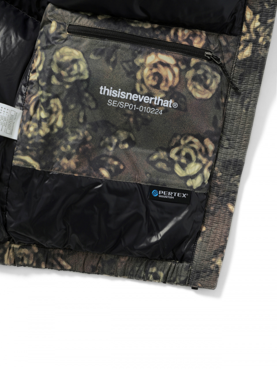MUSINSA公式 | THISISNEVERTHAT PERTEX® T ダウンジャケット フラワー