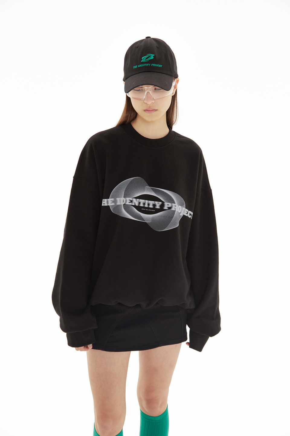 【THE IDENTITY PROJECT】Identity ボールキャップ(black-green) MUSINSA | THE IDENTITY PROJECT Identity ball cap [black-green]
