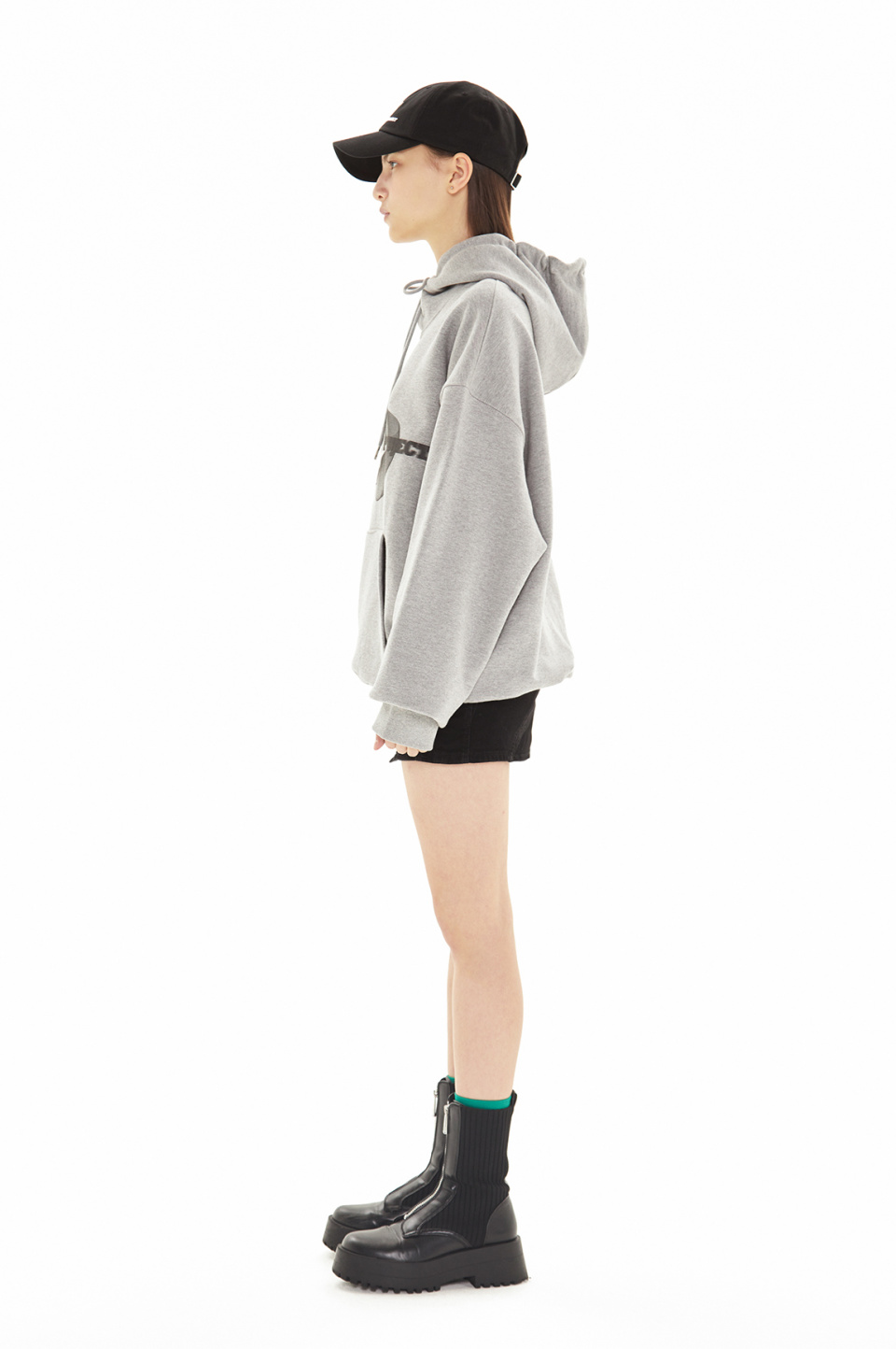 ★Opening Project★ Identity Mesh Cap - Black MUSINSA | THE IDENTITY PROJECT Identity ball cap [black-green]