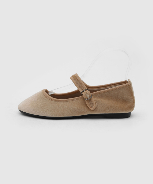 Amila Fleece inside Maryjane Flats (1cm)
