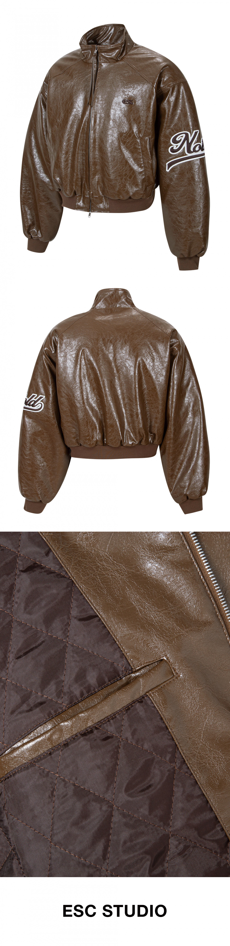 イーエスシースタジオ(ESC STUDIO) Notold leather blouson