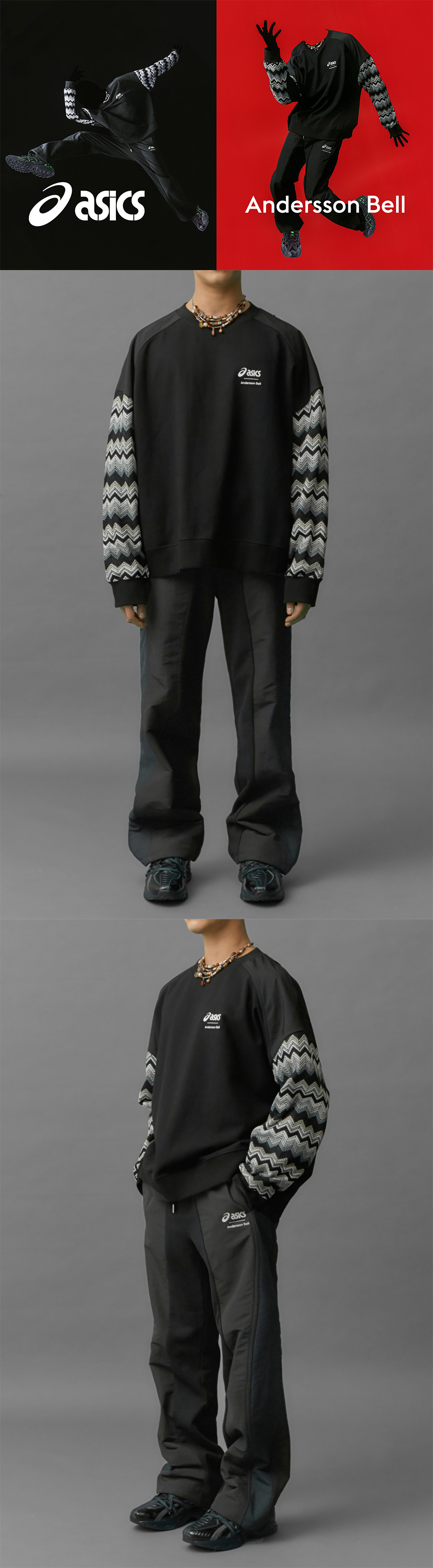 ★ANDERSSON BELL★ AB Track Pants apa624m ASNFWPAM624 ANDERSSON BELL]☆AB Track Pants (ANDERSSON BELL/パンツ
