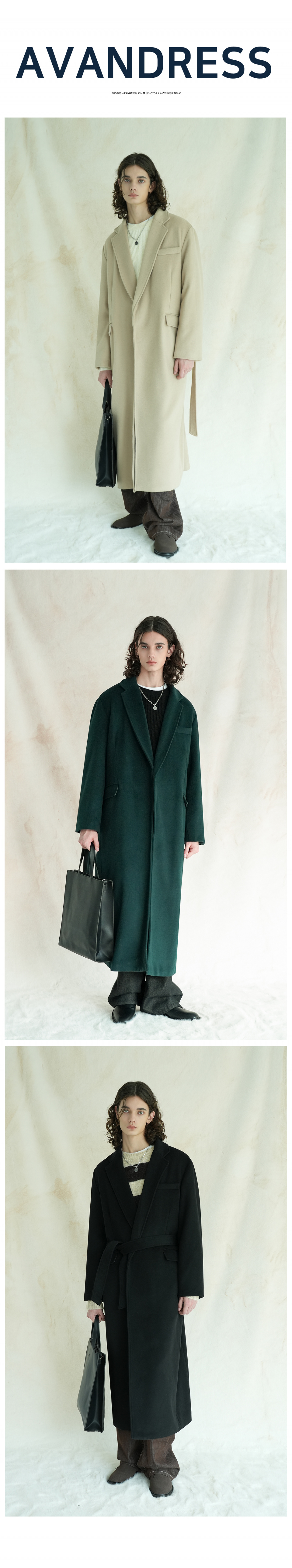 【AVANDRESS】関税込★Super Long Unisex Modern Wool Robe Coat MUSINSA | AVANDRESS Super Long Unisex Modern Wool Robe Coat