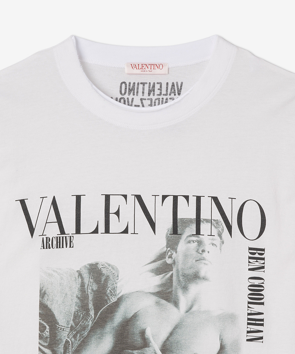 MUSINSA公式 | VALENTINO Archive Printed Short-Sleeved T