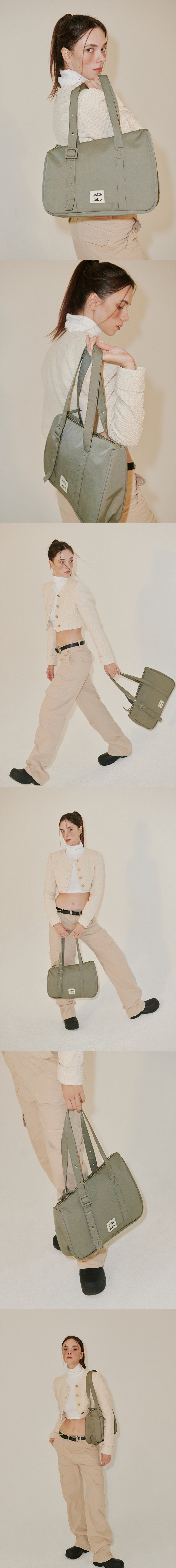 ★ JEDREFEB5★ Slant Medium Shoulder Bag Khaki j22bsh005kh Slant medium shoulder bag_khaki - JEDREFEB5