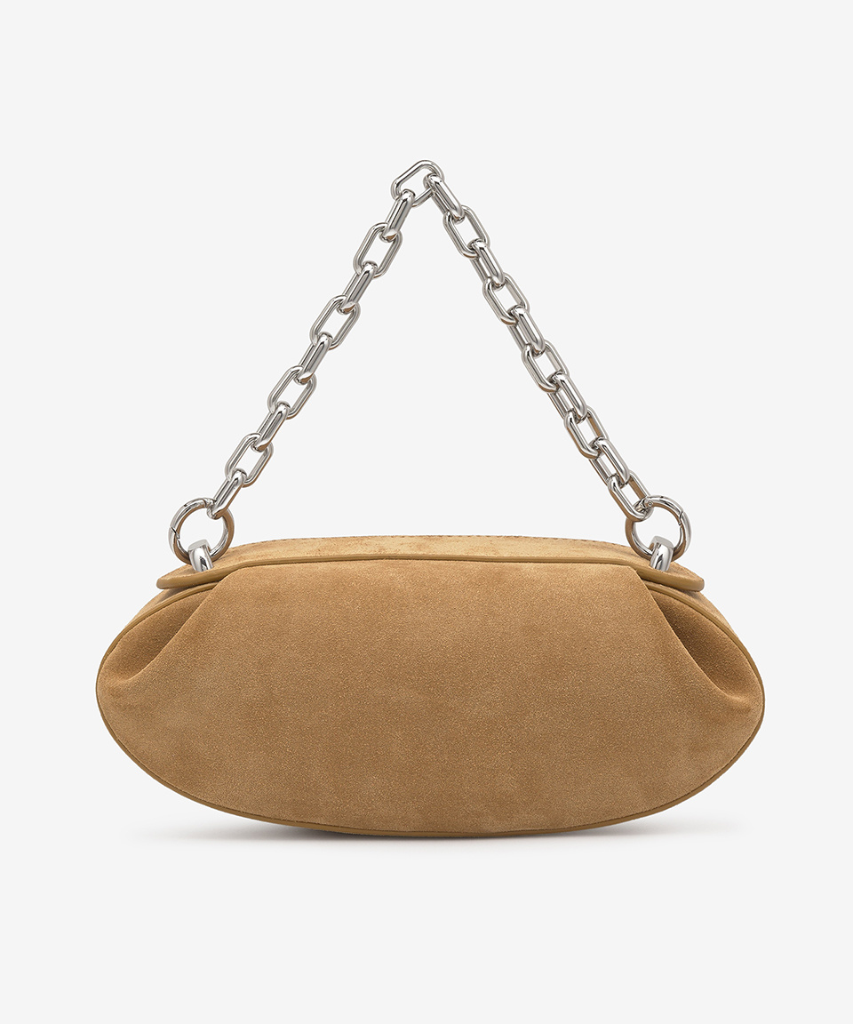 ★YUZEFI★ Dinner Roll Suede Tote Bag Butterscotch YUZPF22HB MUSINSA | YUZEFI Dinner Roll Suede Tote Bag - Butter Scotch