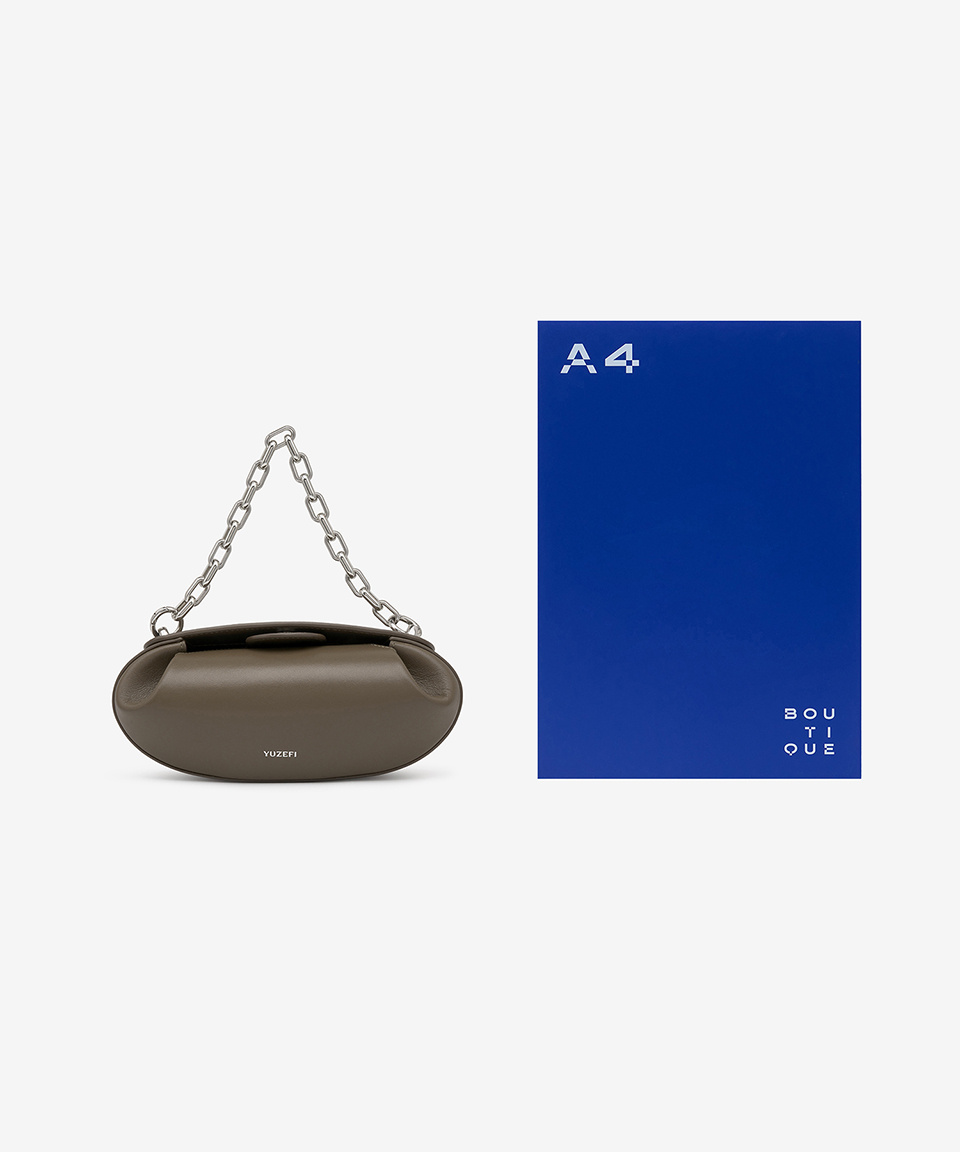★YUZEFI★ Baton Tote Bag Truffle YUZCOHBBT36 YUZCOHBBT36FW2 MUSINSA | YUZEFI Dinner Roll Tote Bag - Truffle / YUZCOHBDR36