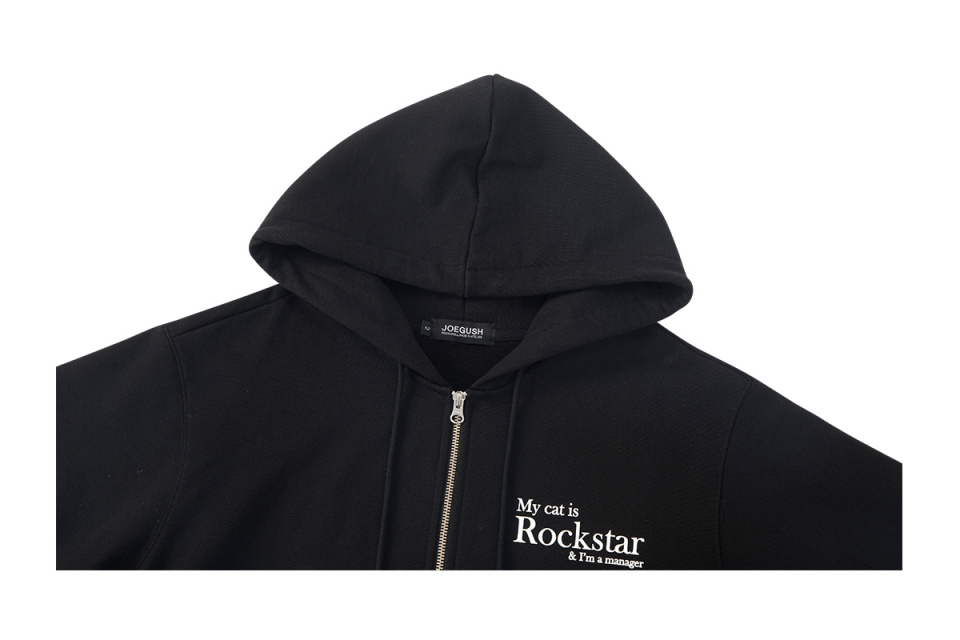 スウェット・トレーナー [ JOEGUSH ] Smile Rockstar L/S (Black) JOEGUSH ] Smile Rockstar L/S (Black) (JOEGUSH/スウェット