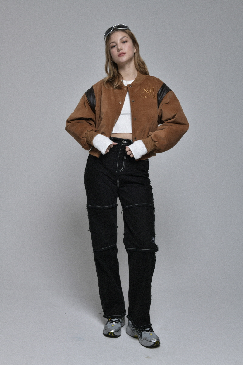 미드나잇 무브(MIDNIGHT MOVE) stitch cotton pants (black) - 65,600 | 무신사 스토어