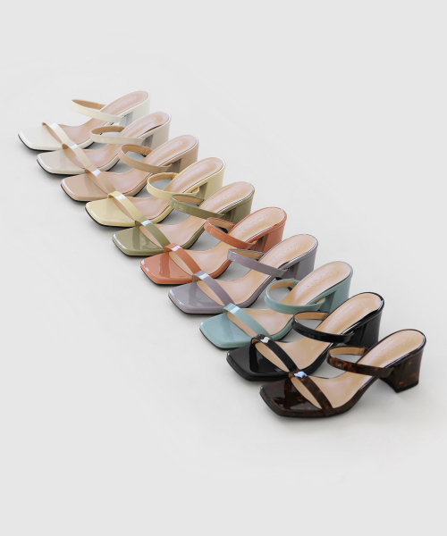포니타 투스트랩 뮬 슬리퍼 (2/6cm)