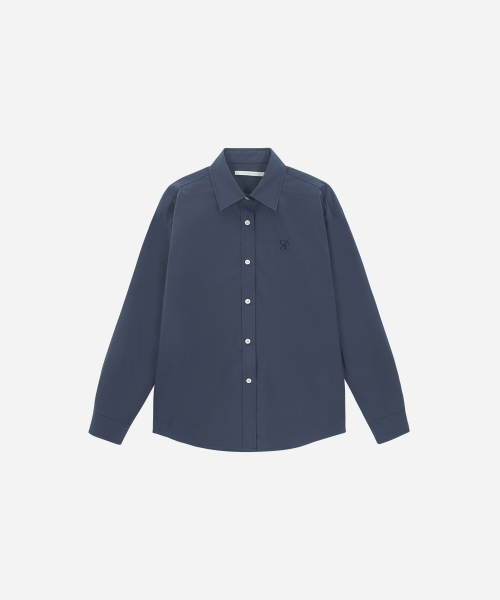 SAC 로고 베이직 셔츠 네이비 4W2237301