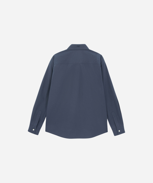 SAC 로고 베이직 셔츠 네이비 4W2237301
