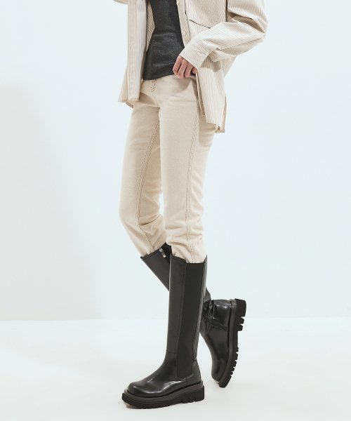 SAC 로고 네츄럴 베이직 데님 4W223X302