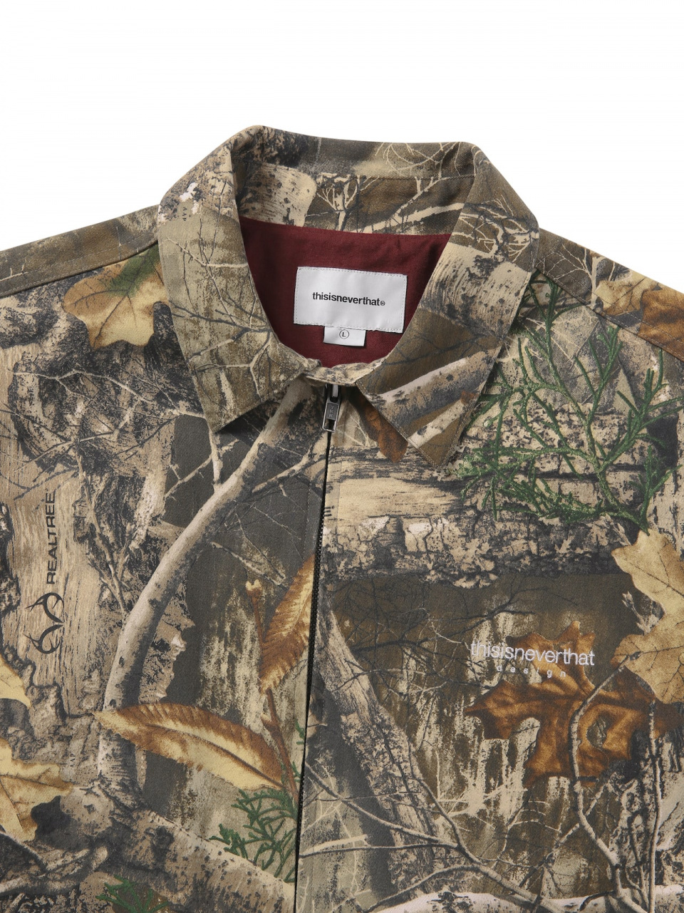 thisisneverthat リアルツリー ジャケット thisisneverthat のREALTREE Work Jacket - メルカリ