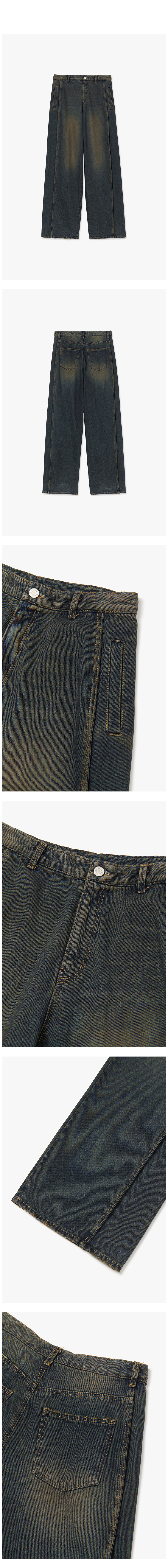 ◇DNSR◇ side wire denim black MUSINSA | DNSR side wire denim green