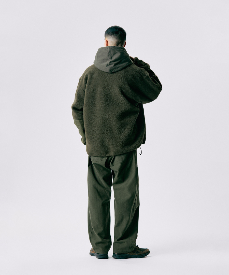 Hiker Fleece Jacket Ivory 상세 이미지 5