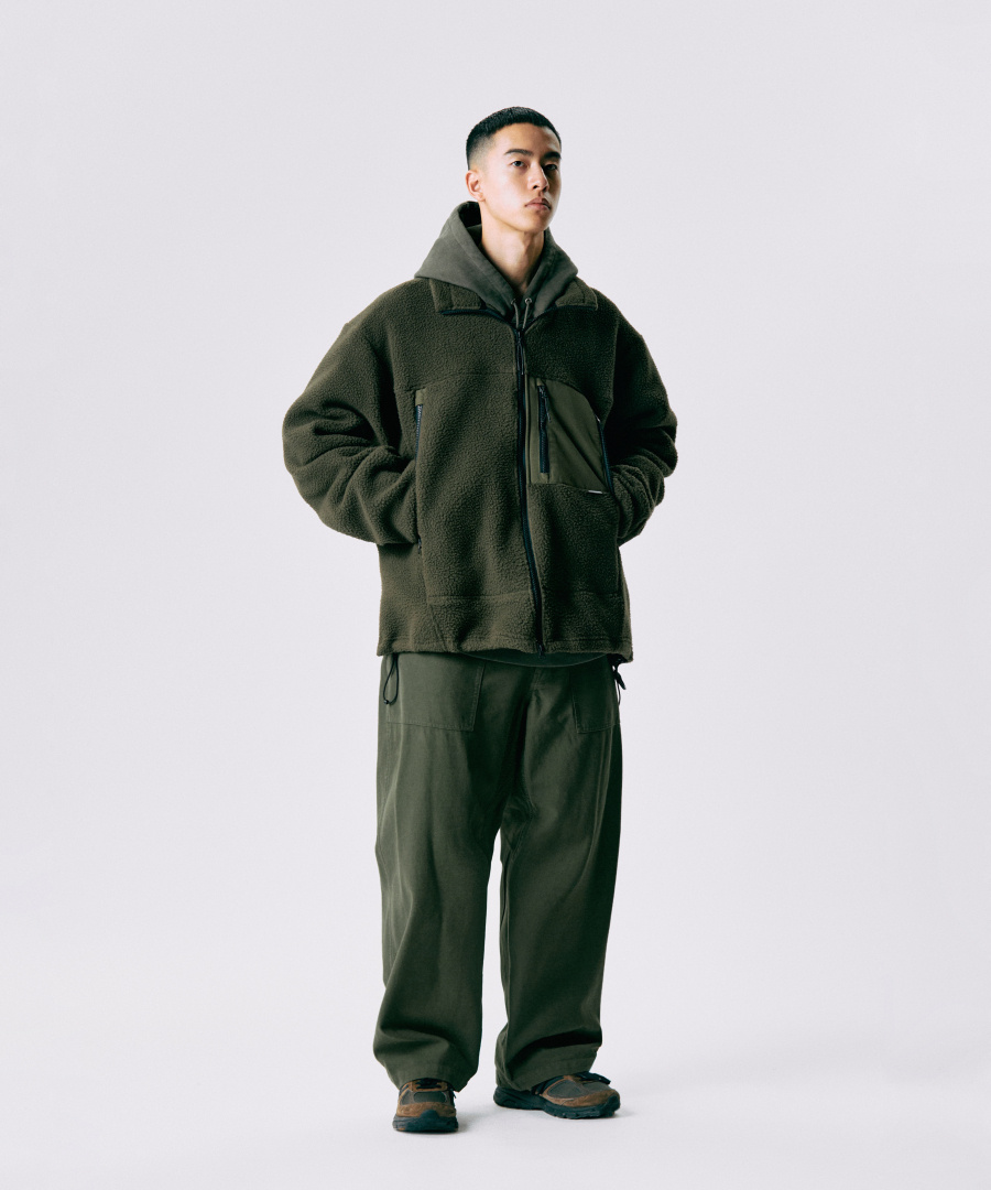 Hiker Fleece Jacket Ivory 상세 이미지 6