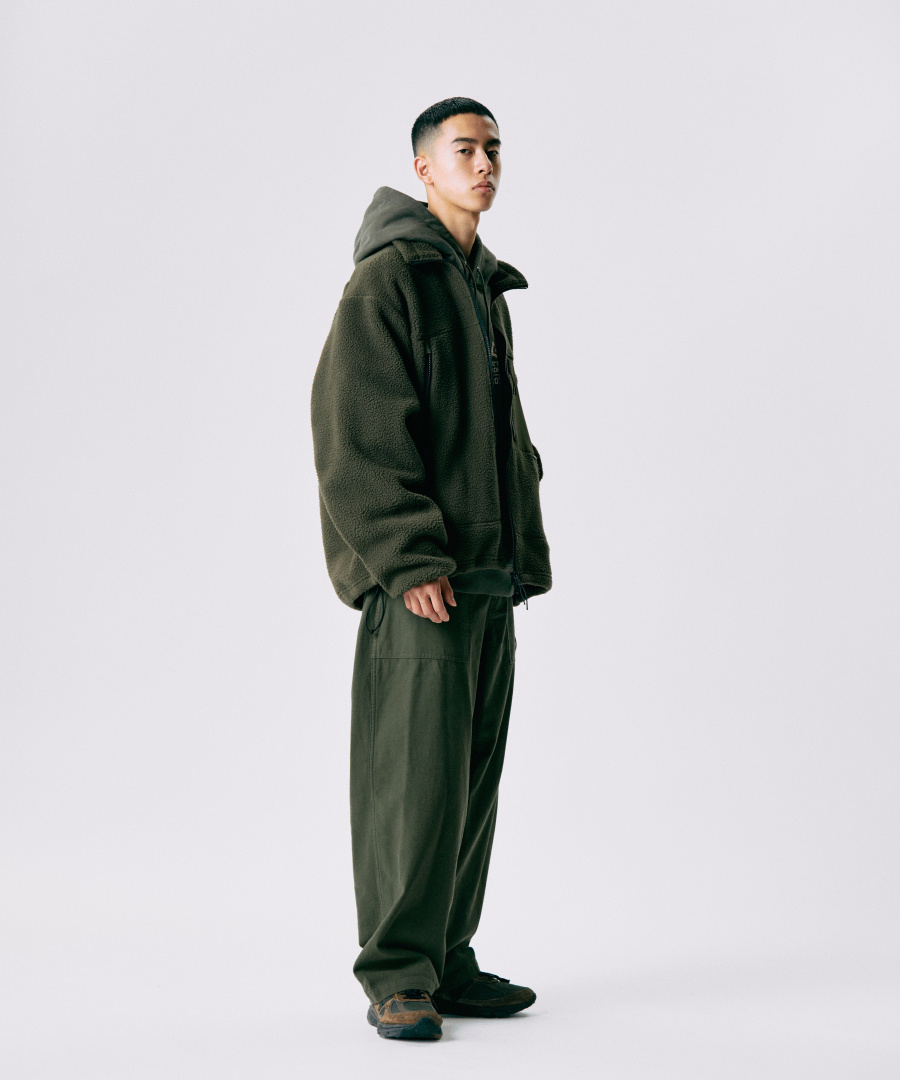 Hiker Fleece Jacket Ivory 상세 이미지 7