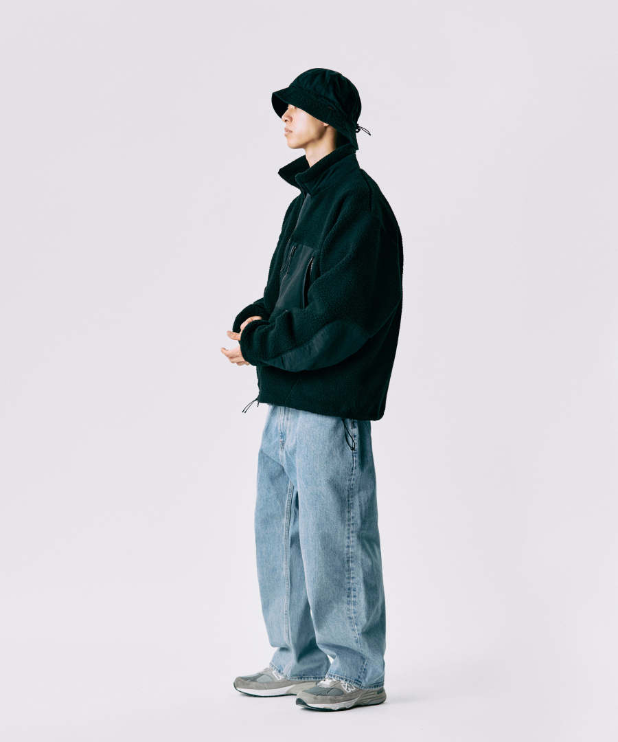 Hiker Fleece Jacket Ivory 상세 이미지 12