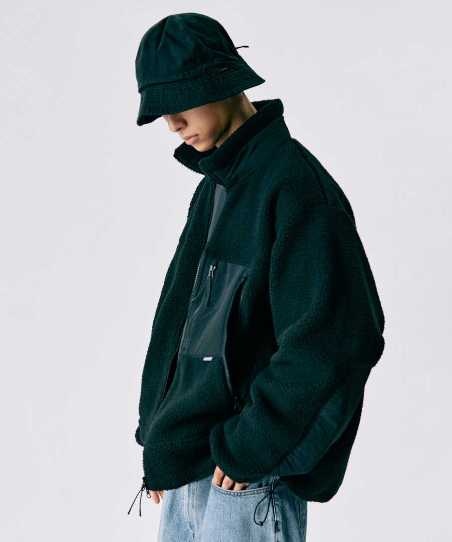 Hiker Fleece Jacket Ivory 상세 이미지 13