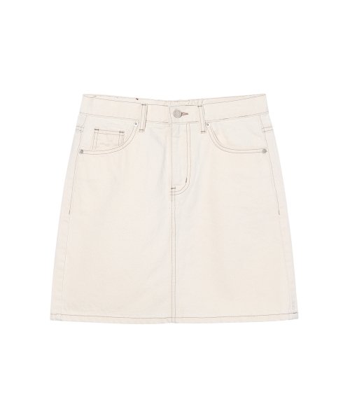 Gwen Skirt_Cream