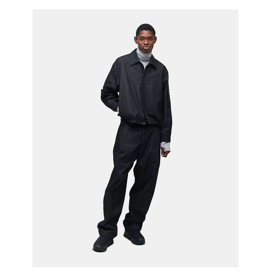 MUSINSA | COOR Unchanging Pleated Pants (Black)