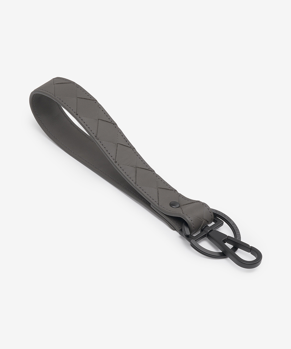 MUSINSA | BOTTEGA VENETA Intresia Keyring - Gray