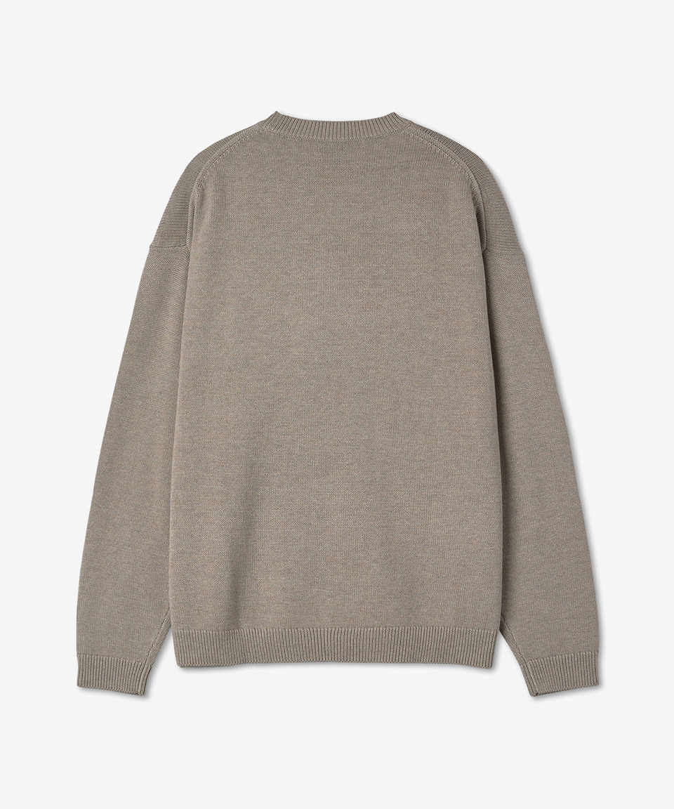 MUSINSA | STUDIO NICHOLSON Men's Nimbus Knit - Biscuit