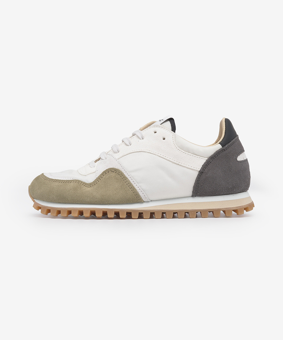 MUSINSA | SPALWART Marathon Trail Low Mix Sneakers - Olive