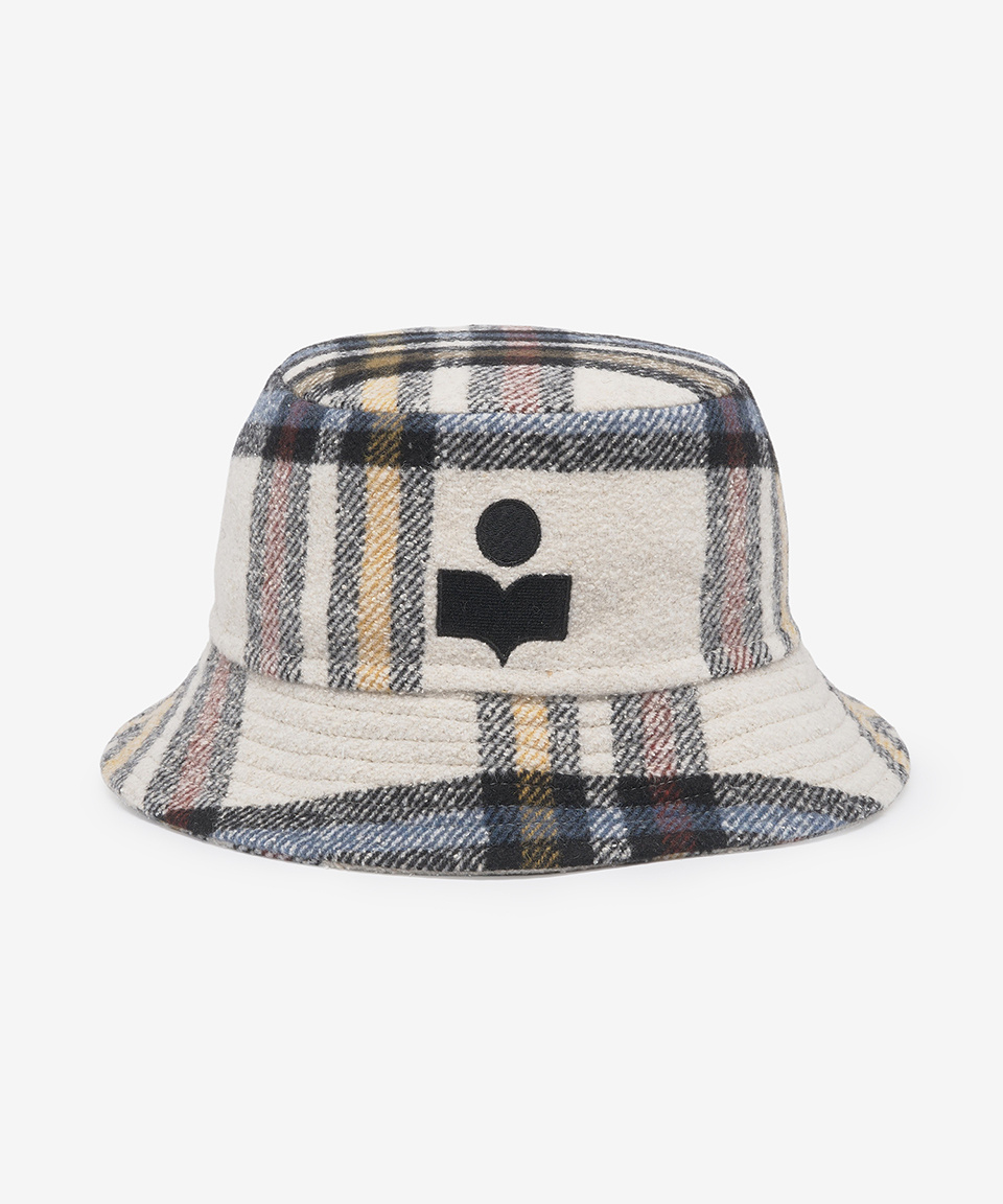 イザベルマラン 男女兼用 ハット CQ004XFA A1C17A 86LC MUSINSA | ISABEL MARANT Hales Tartan Check Bucket Hat - Ekru