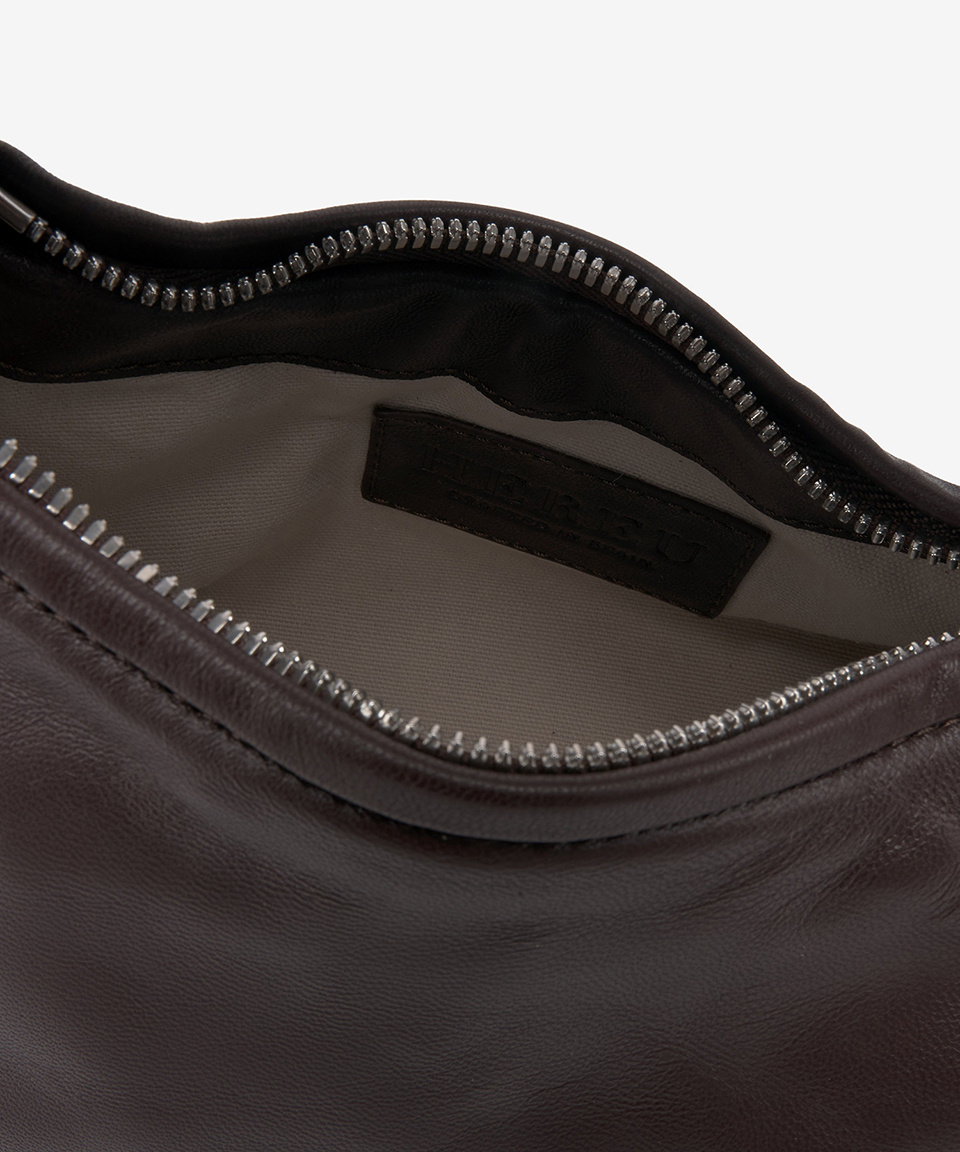 MUSINSA | HEREU Mini SP is Tote Bag - Dark Brown / WBP22ESMI001