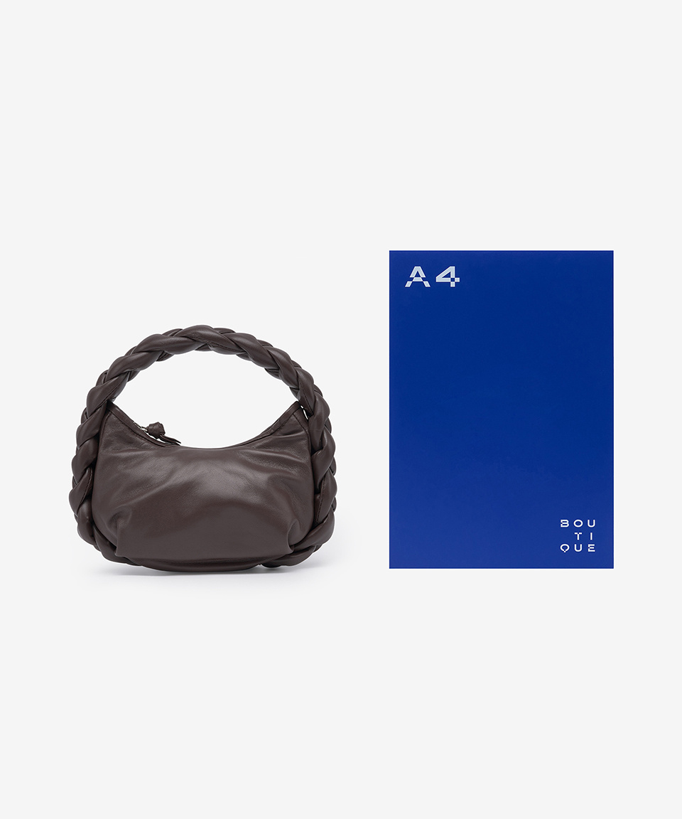 ◆HEREU◆ Mini Espiga Tote Bag Dark Brown WBP22ESMI001 WBP22 ◇HEREU◇ Mini Espiga Tote Bag Dark Brown WBP22ESMI001 WBP22