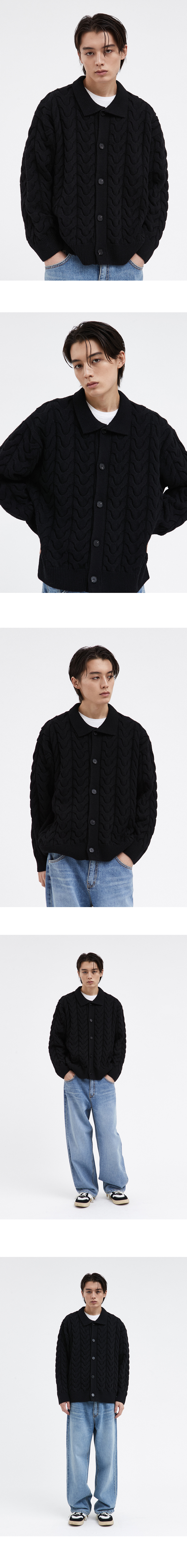 カーディガン VOIEBIT V176 Wave Wool Knit Cardigan Cream V176 MUSINSA | VOIEBIT V176 Wave Wool Knit Cardigan (Cream)