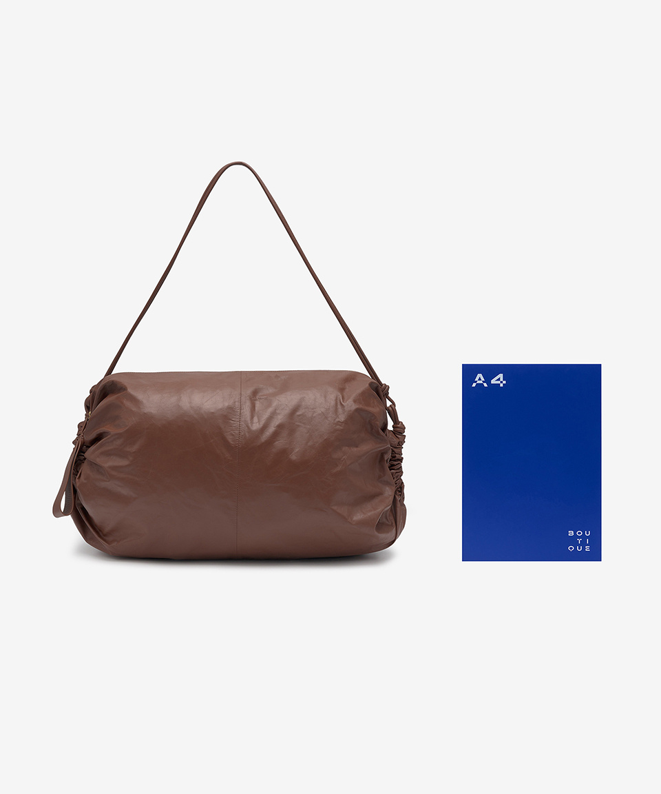 ☆人気☆【Jil Sander】☆DRAWSTRING CROSSBODY BAG☆正規品☆ MUSINSA公式 | JIL SANDER Drawstring Crossbody Bag - Brown