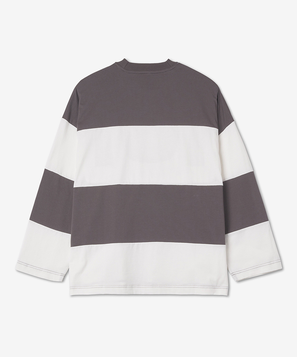 MUSINSA | SUNNEI Women's 3/4 Cut Over T-Shirt - Dark Gray