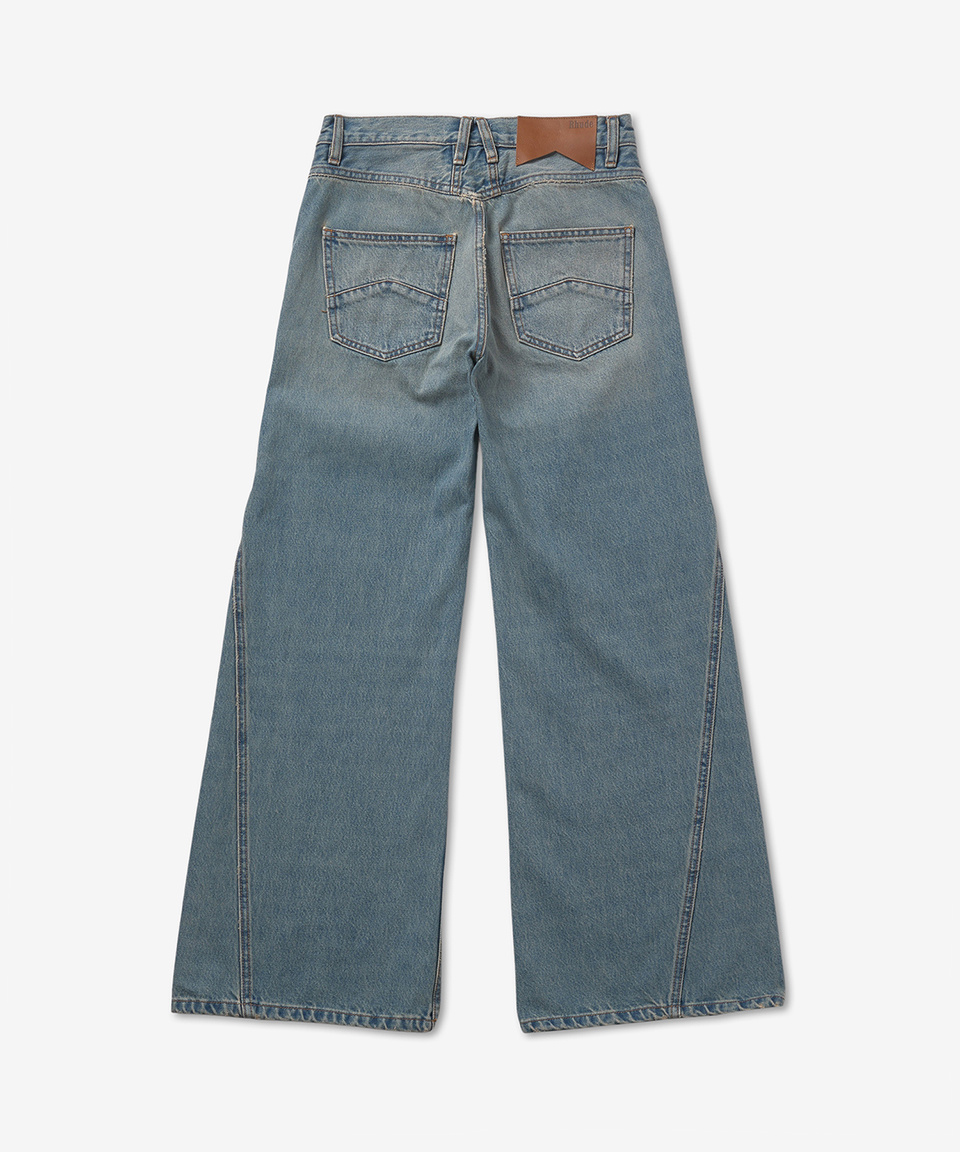 【YOURNUS】[Premium] Modern Linen Two-Tuck Wide Denim MUSINSA | FOTTNERS Two Tuck Wide Indigo Jeans